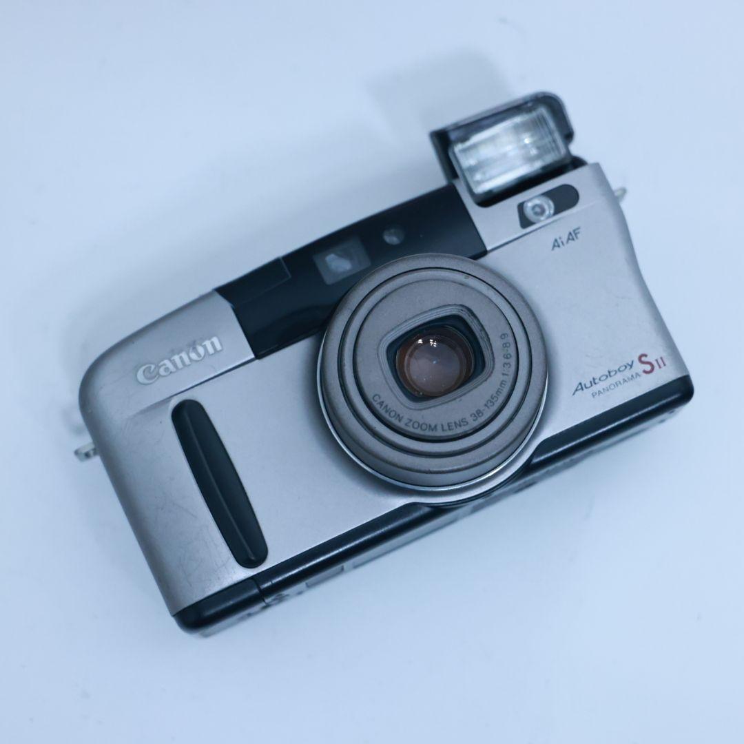 フィルムカメラ Canon Autoboy SⅡ 電池付き