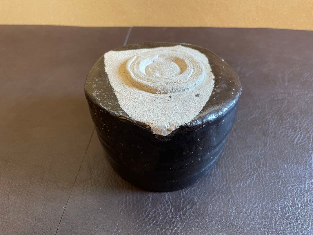瀬戸黒茶碗　無銘　茶碗　茶道具
