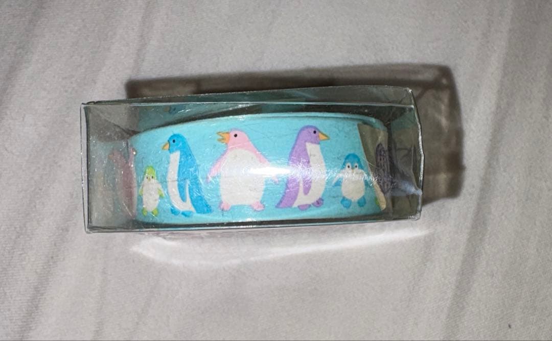 モンドリアン　サンディライオン　ロールステッカー　ペンギン