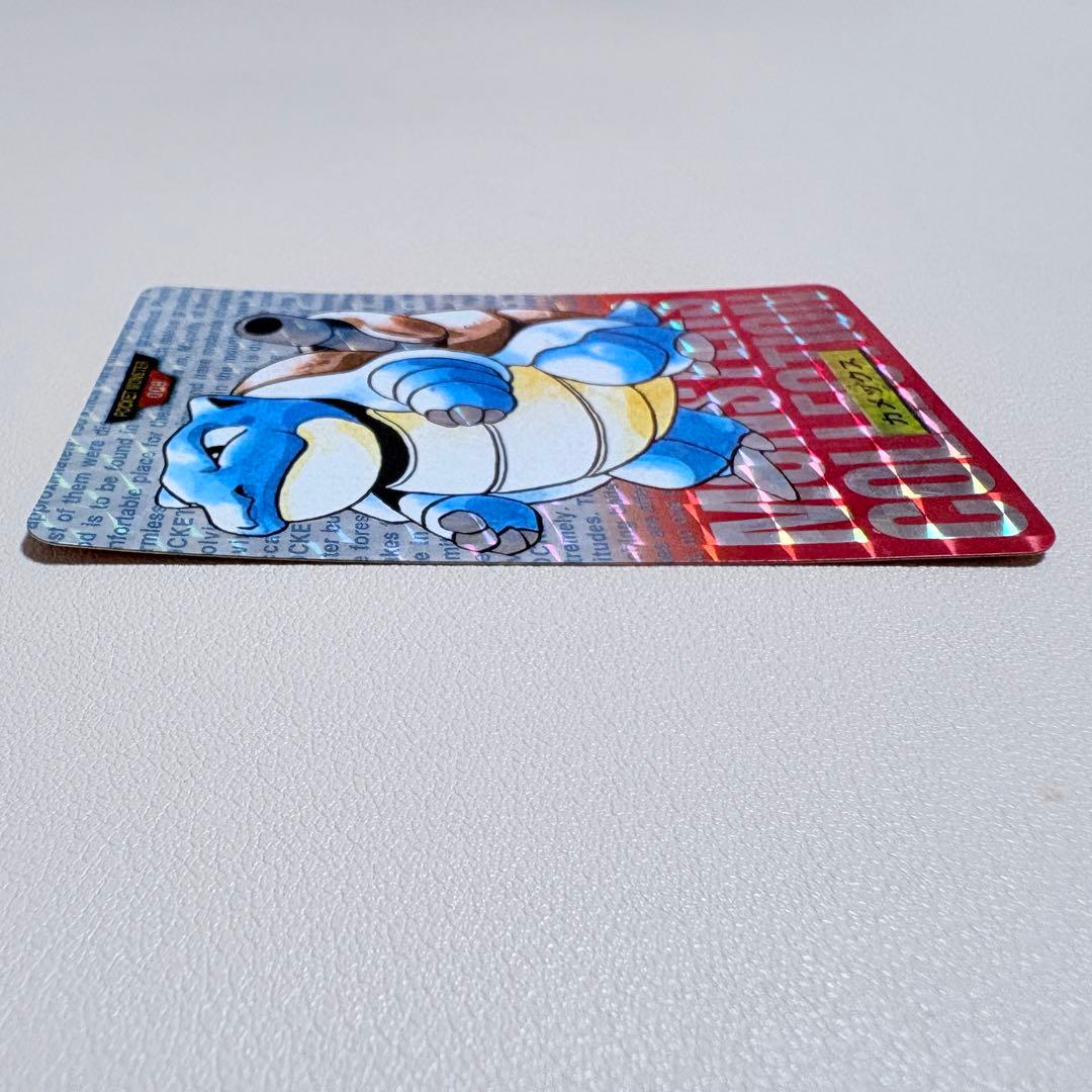 ポケモン カードダス カメックス 009 赤 プリズム キラカード