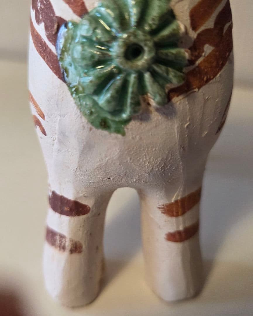ペルー プカラ 馬 オブジェ 陶器 ヴィンテージ 魔除けフォークアート