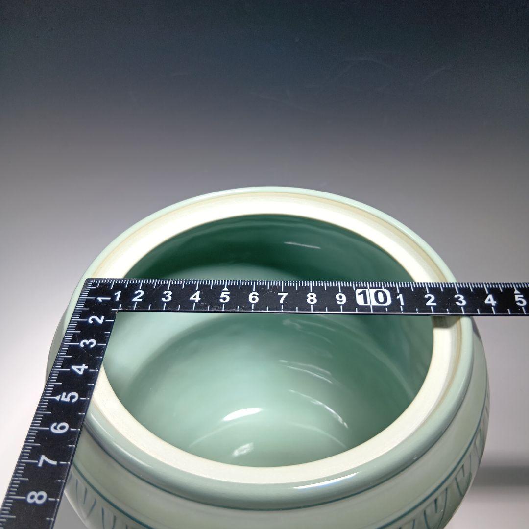 値下げ茶道具　手塚祥堂　高麗青磁皆具一式　 美品　共箱