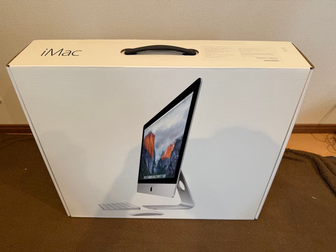 iMac 2015 21.5インチ メモリ8GB 1TB 初期化済み