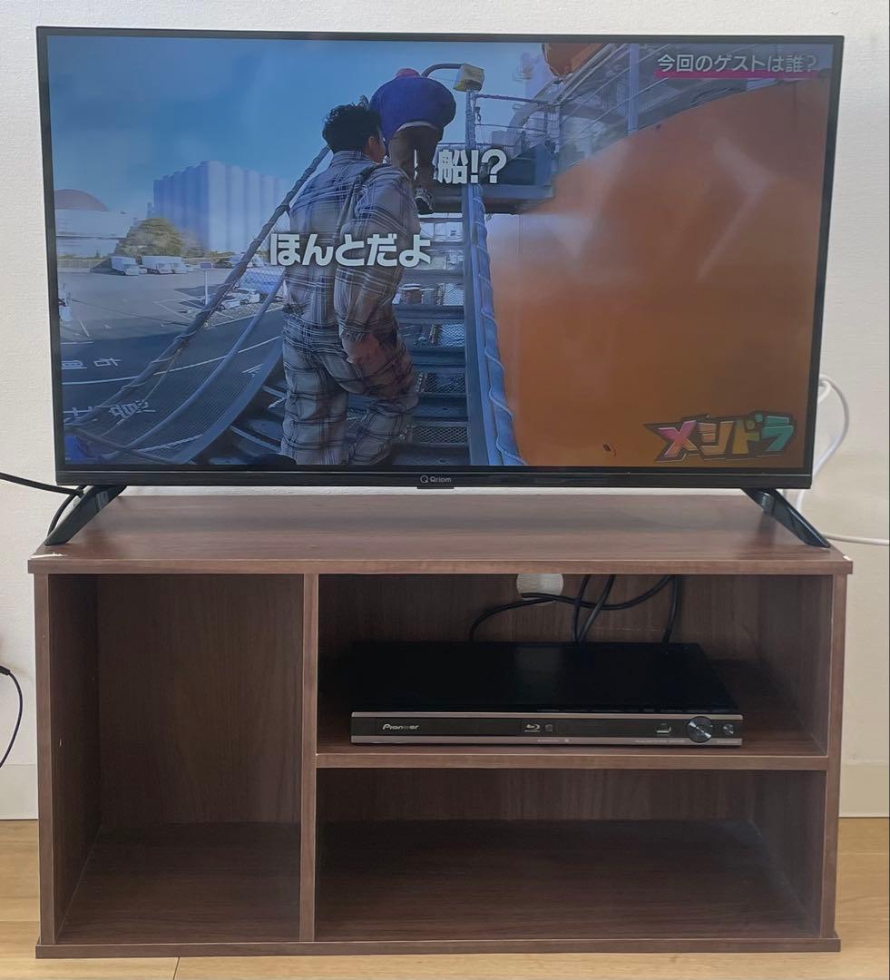 【2024年製】Qriom 32型TV ＋Pioneer Blu-ray