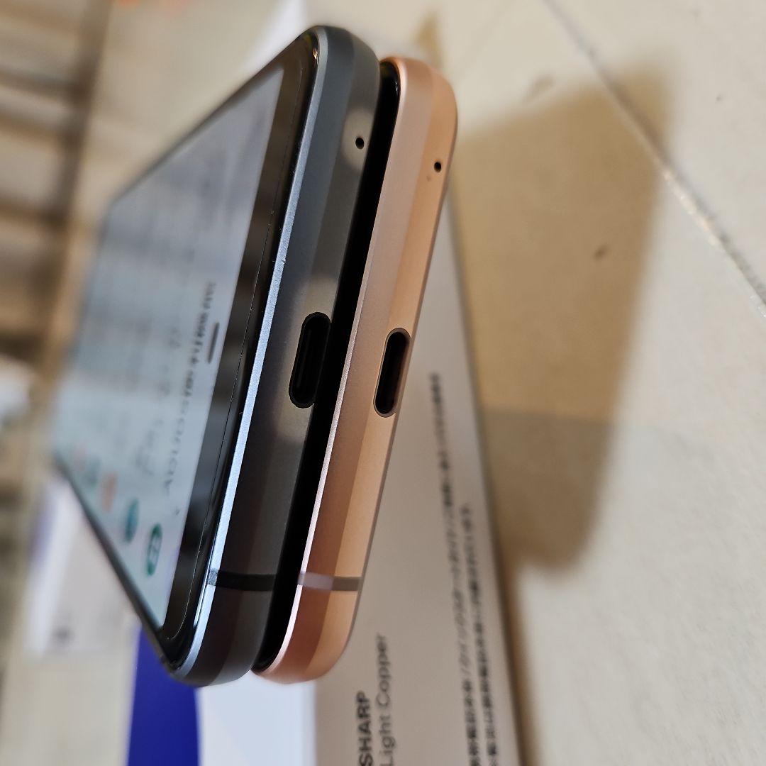 AQUOS sense3 basic ブラック・ライトカッパー 2台