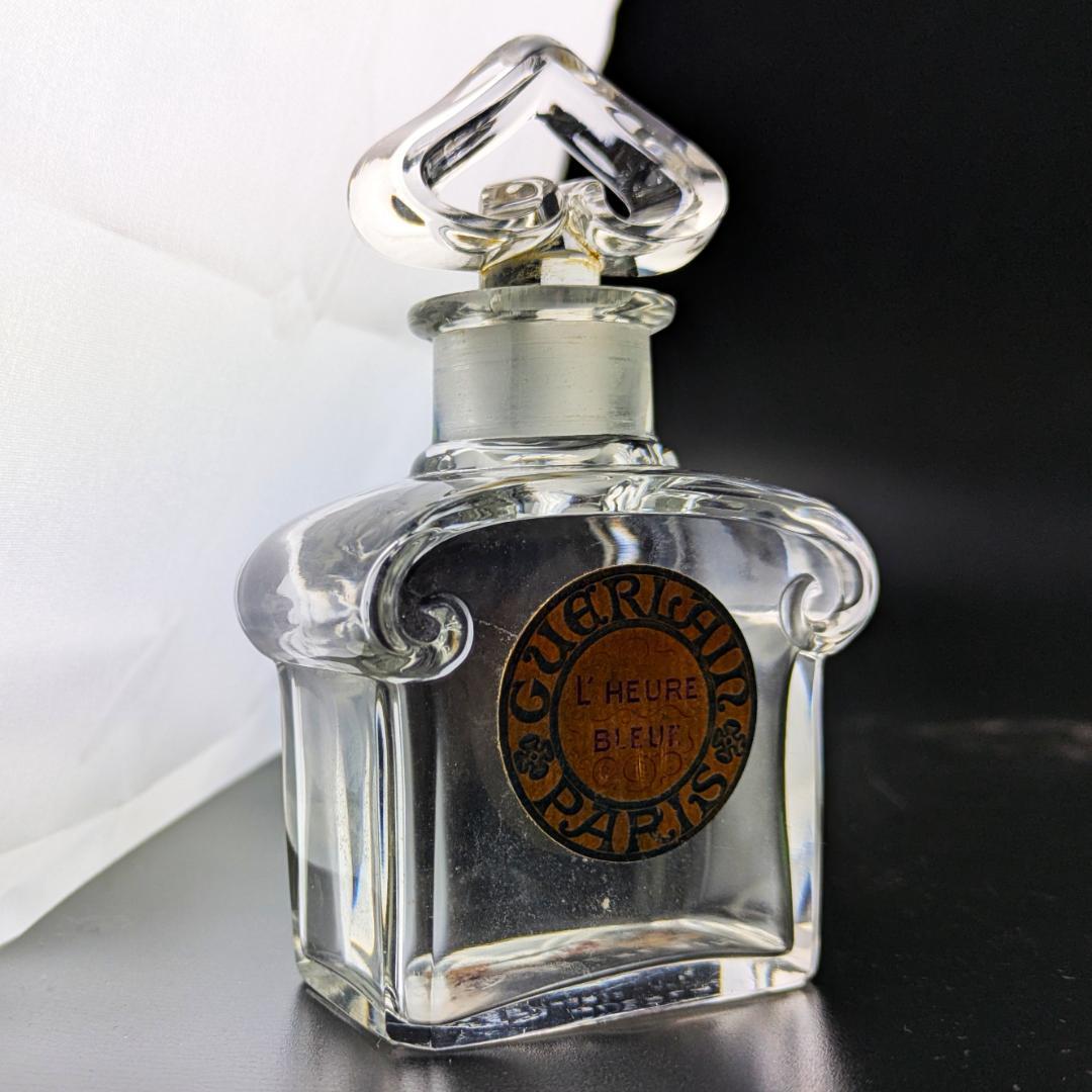 ゲラン バカラ GUERLAIN ルール・ブルー 香水瓶 ヴィンテージ
