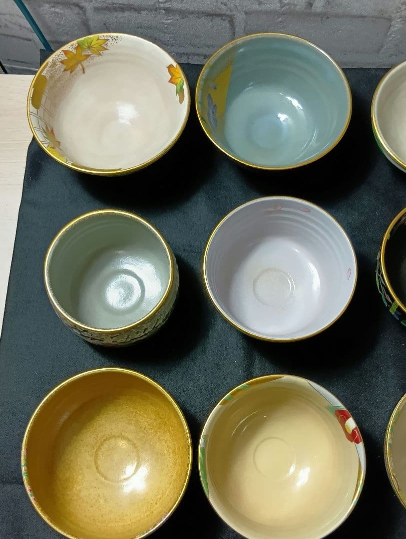 桑野睦子　平茶碗　京都御所　御所の花 セット