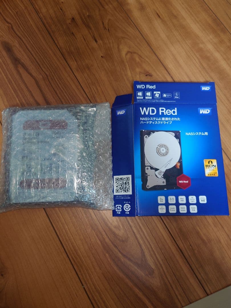 Western Digital 8TB HDD WD80EFZX 3.5インチ