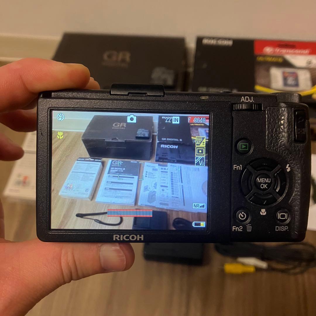 RICOH GR DIGITAL III 箱付き 予備バッテリーあり
