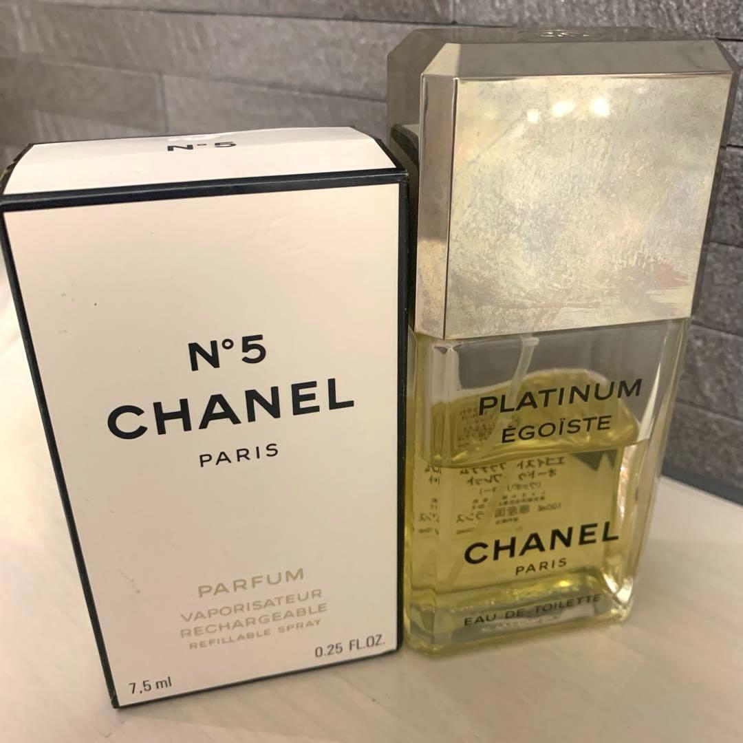 CHANEL 香水 N°5 エゴイスト プラチナム オードウ トワレット