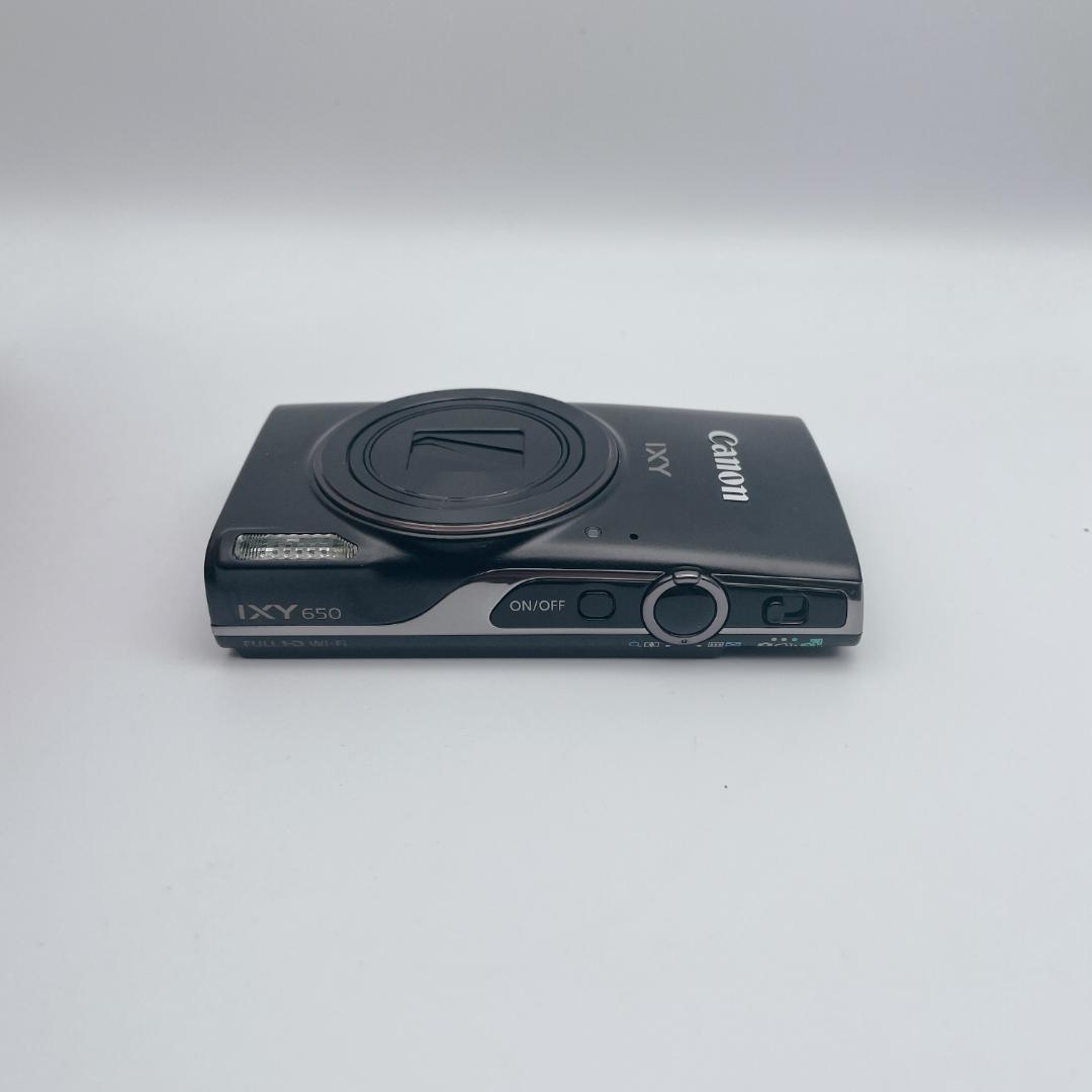 【未使用級】Canon IXY 650 コンパクトデジタルカメラ ブラック