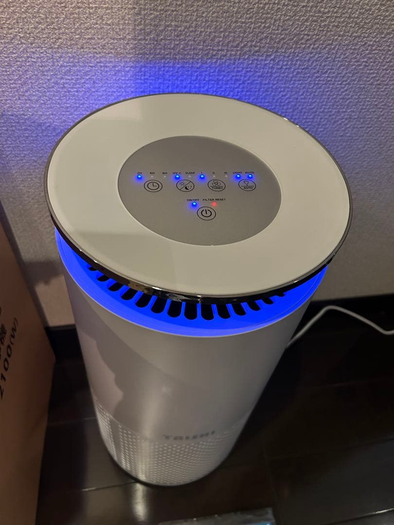 TAISHI TAC-2100W 空気清浄機　16畳〜19畳　ウィルス除去