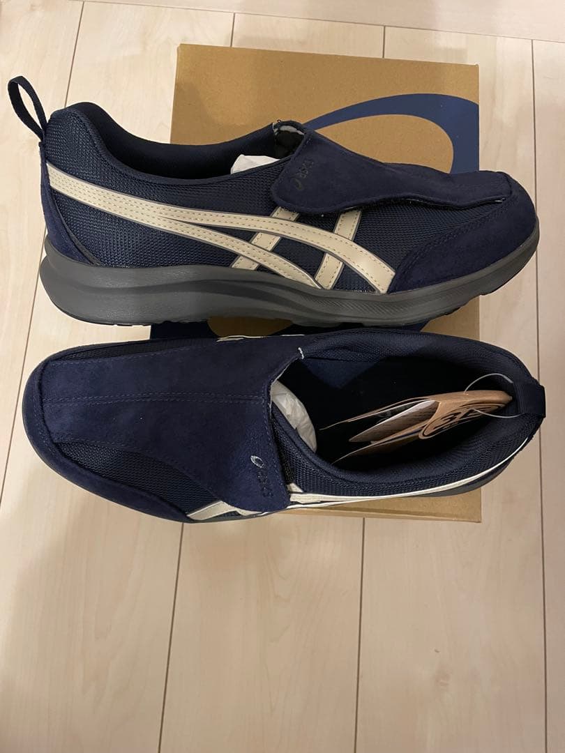 （孤独を愛しなさいASICS ライフウォーカーMO10 ネイビー新品