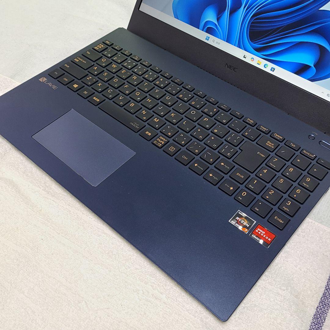☆美品☆ NEC LAVIE Ryzen7/8GB/512GB/Blu-ray
