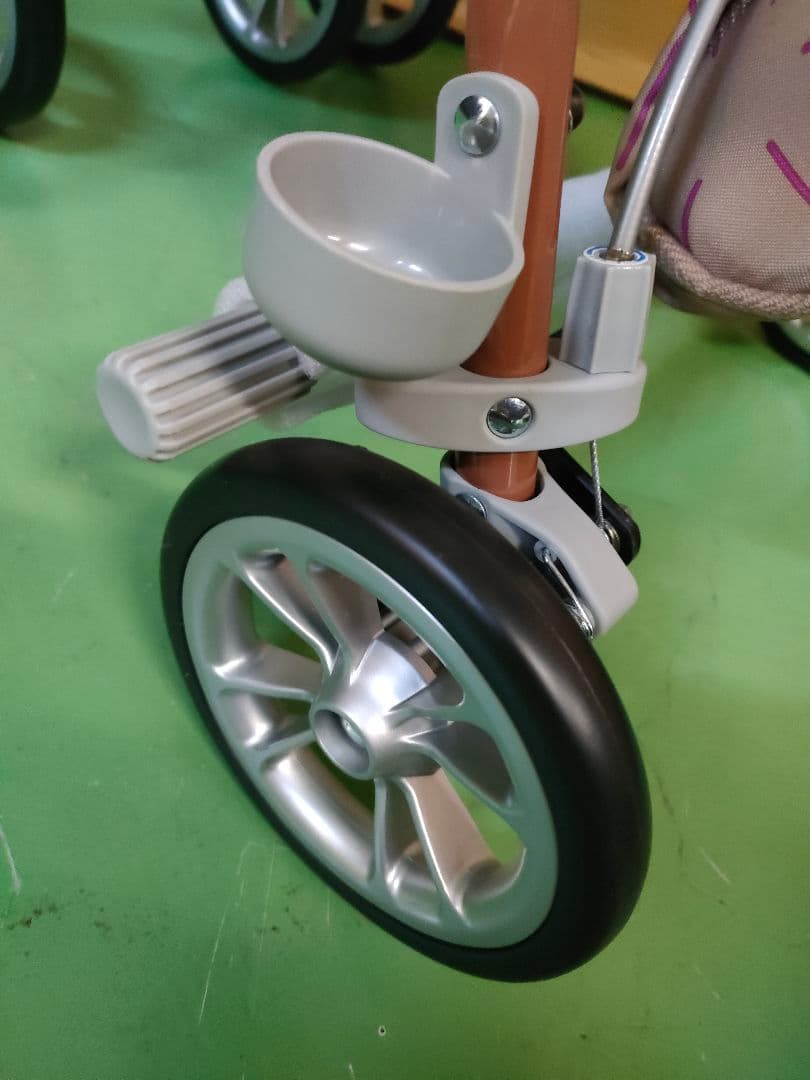 シルバーカー あずき色 R・active(ラクティブ) Model Dリハテック