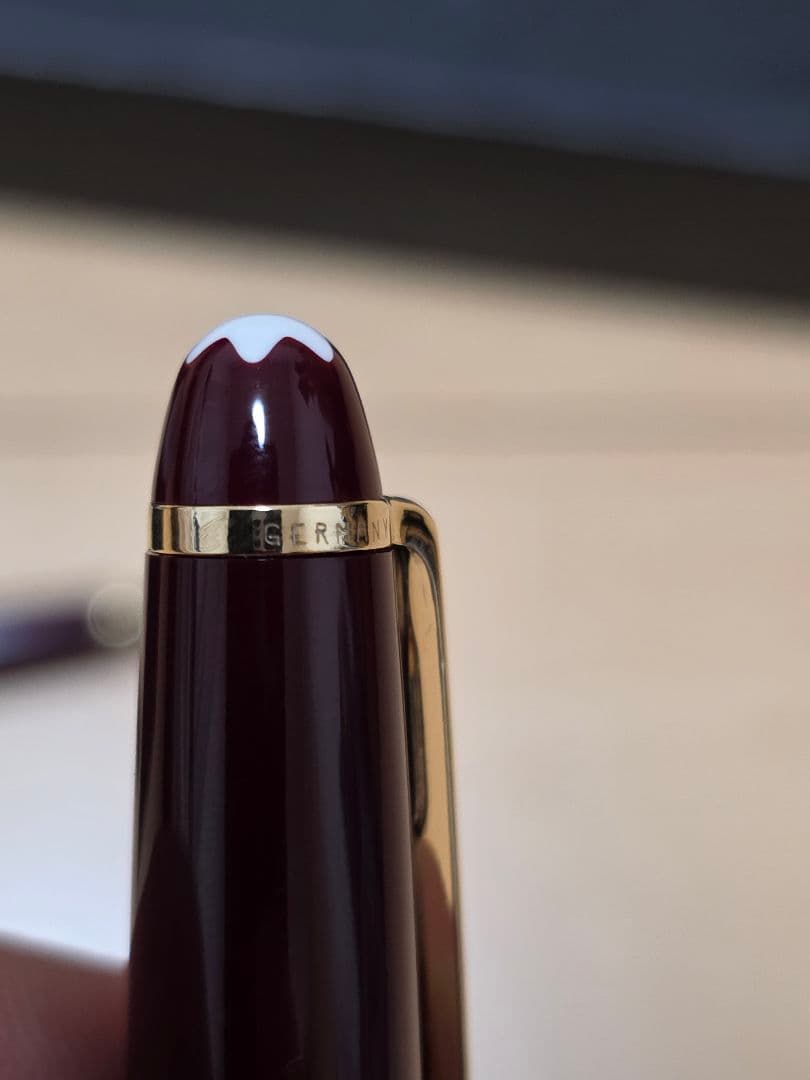マイスターシュテュック No.144 ボルドー 廃番モデル　14k