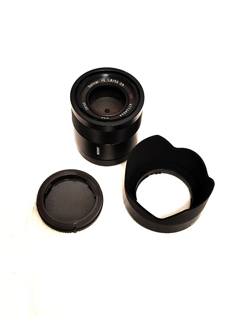 【美品・動確済】ソニー Sonnar T* FE 55mm F1.8 ZA