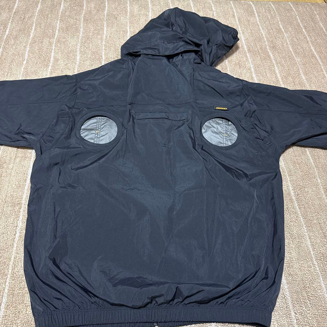 バートル　AC2086 ブラック　ハイバック　半袖　【Ｌ】　空調服
