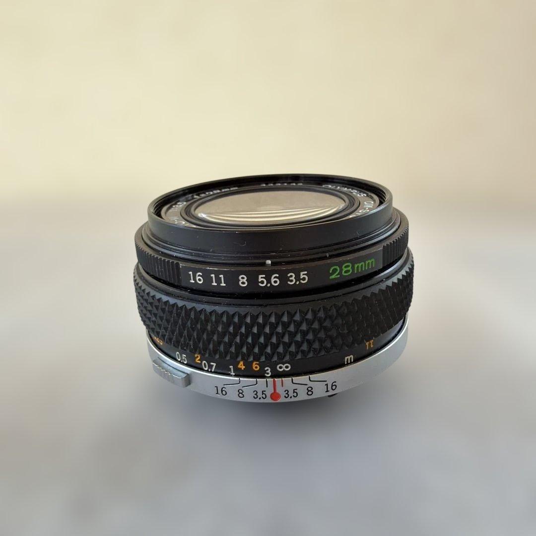 OLYMPUS M-1 一眼レフカメラ と28mmレンズ　セット