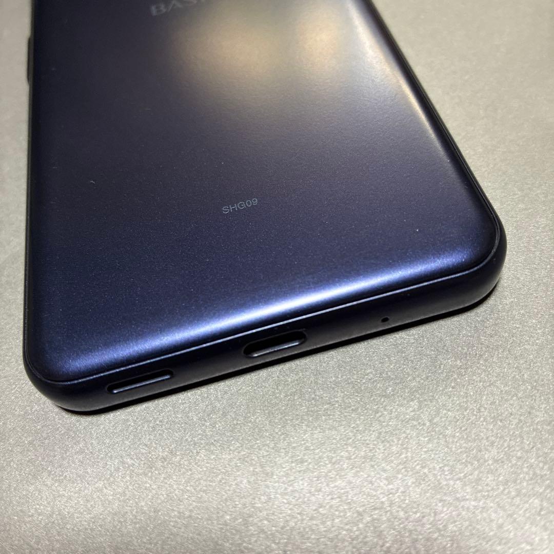 BASIO active SHG09 ネイビー　UQ版　SIMフリー