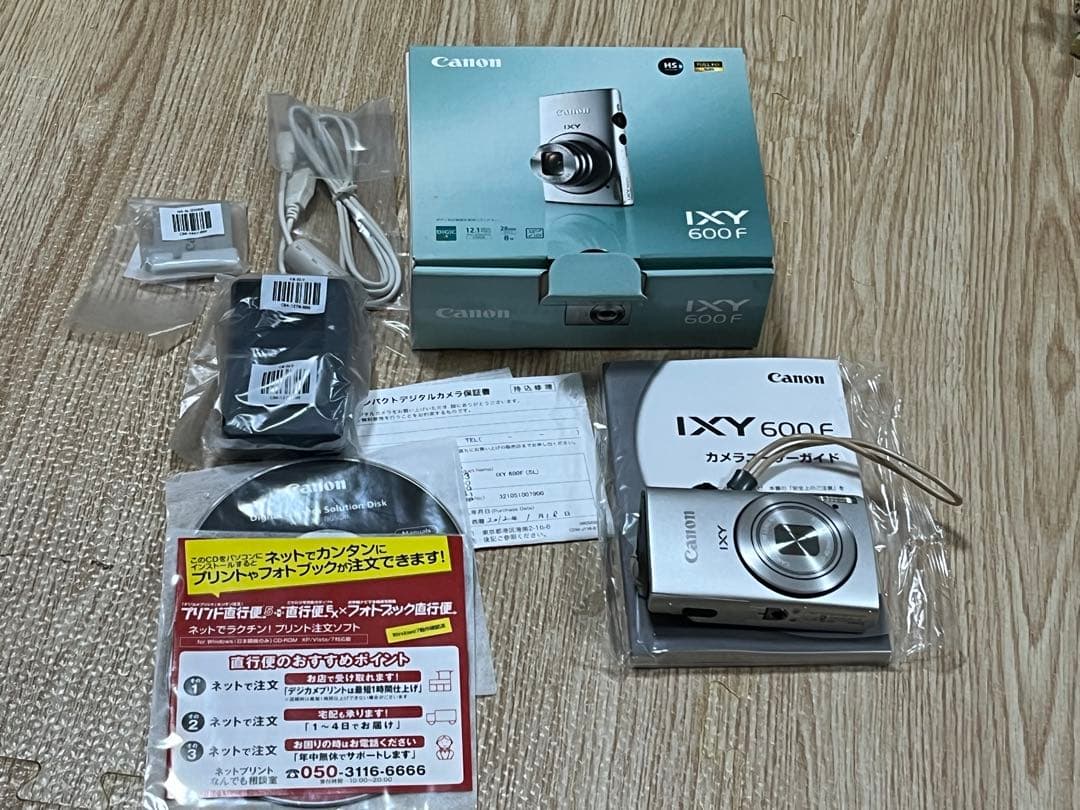 デジタルカメラ　cannon IXY600F
