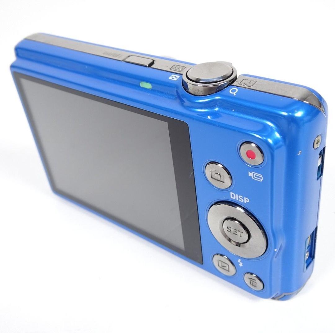 CASIO EXILIM EX-ZS12 ブルー 本体、バッテリー、充電ケーブル