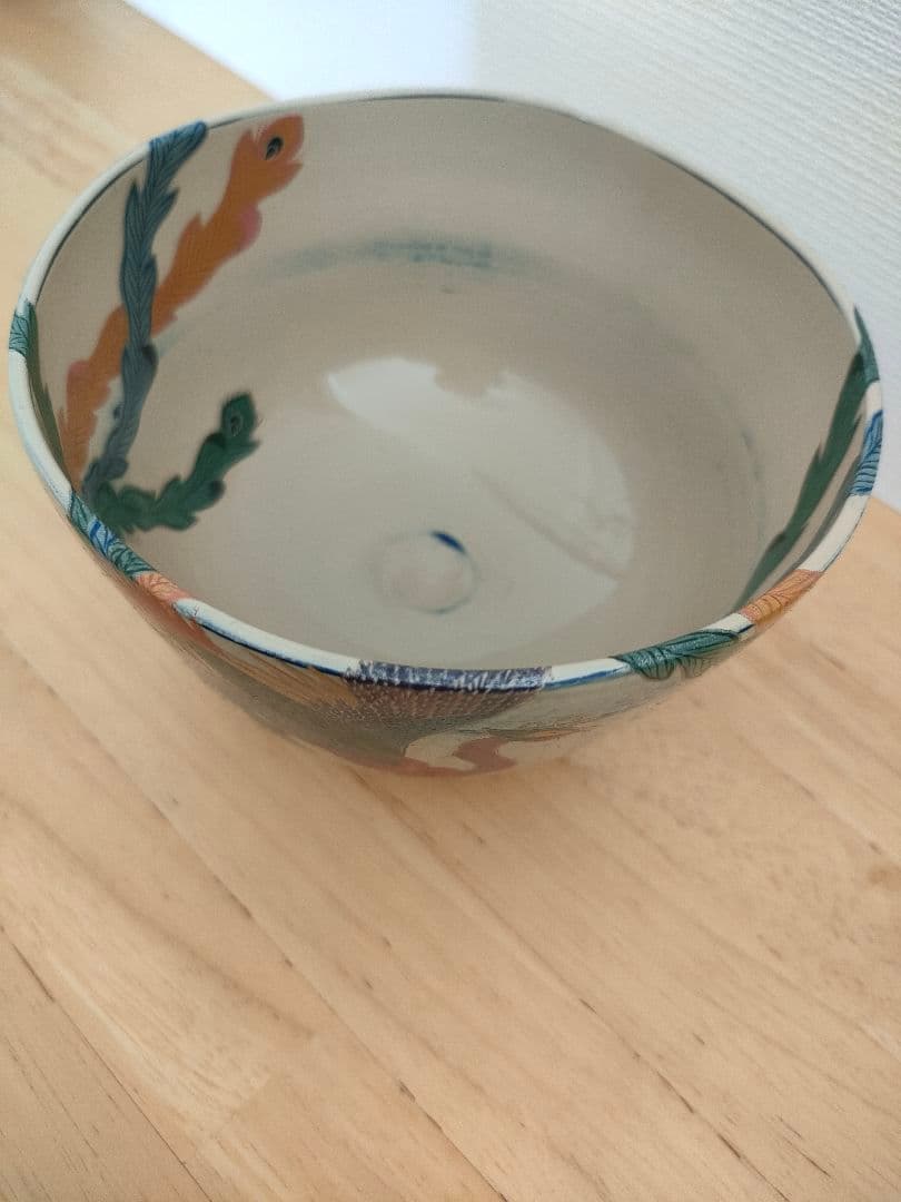 新品未使用☆前端春斉　漆塗鳳凰蒔絵茶碗