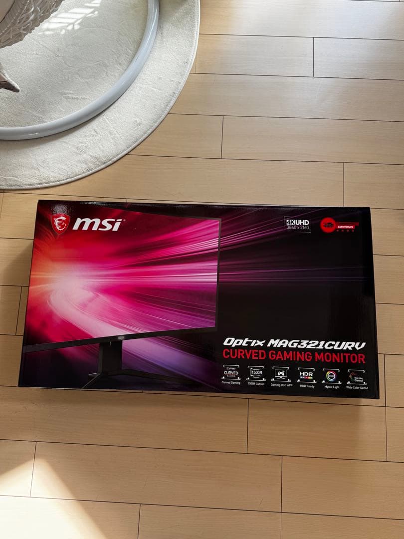MSI Optix MAG321CURV 4K湾曲モニター 本体(ジャンク品)