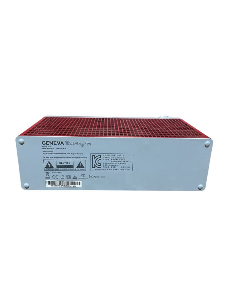 Geneva Touring/M　Bluetoothスピーカー　赤　動作確認済み