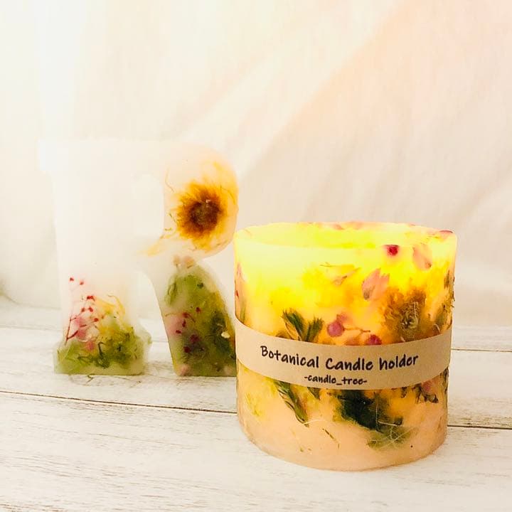 botanical candle holder キャンドル ホルダー