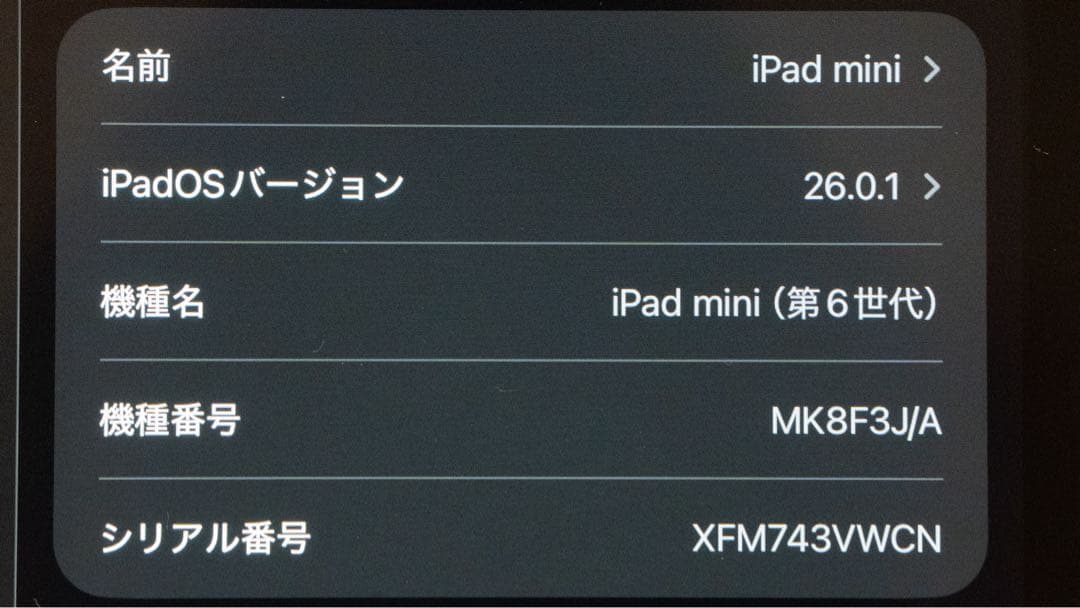 iPad mini 第6世代 256GB Wi-Fi+Cellular
