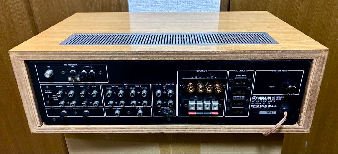 【フルメンテ済・極美品】レシーバーの頂点　YAMAHA CR-1000