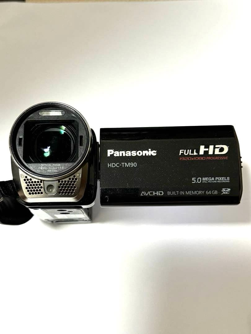 Panasonic HDC-TM90 ビデオカメラ 本体 と バッテリー2個