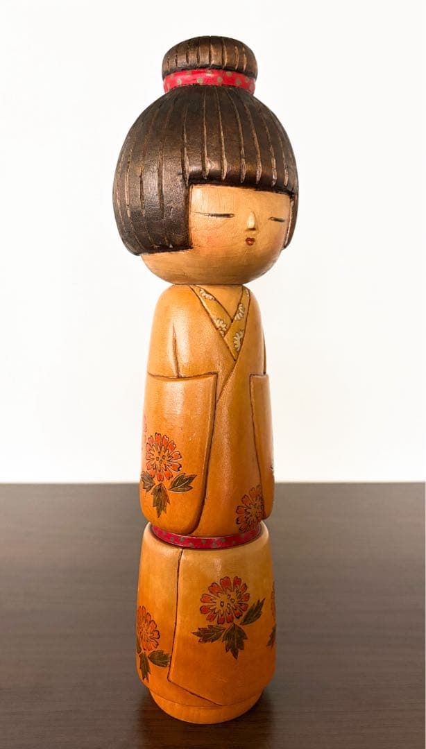 加藤 龍雄 竜雄 Tatsuo 創作 こけし kokeshi 人形 doll 美