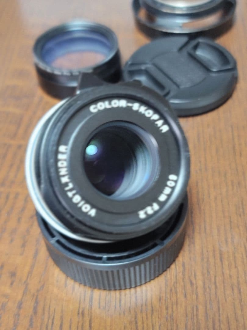 美品Voigtländer COLOR-SKOPAR 50mm F2.2オマケ付