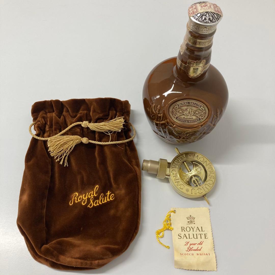 希少レア・未開栓 CHIVASSALUTE 21年 スコッチウイスキー