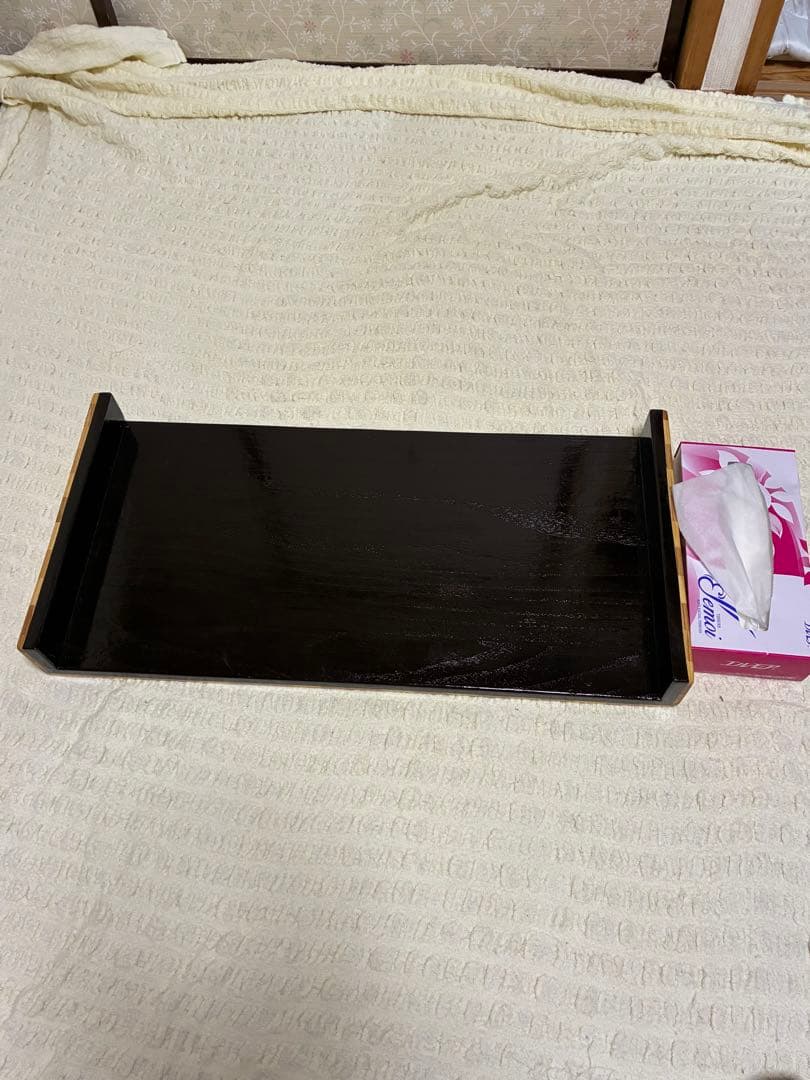 ハンドメイド　寄木細工　木製台⑪