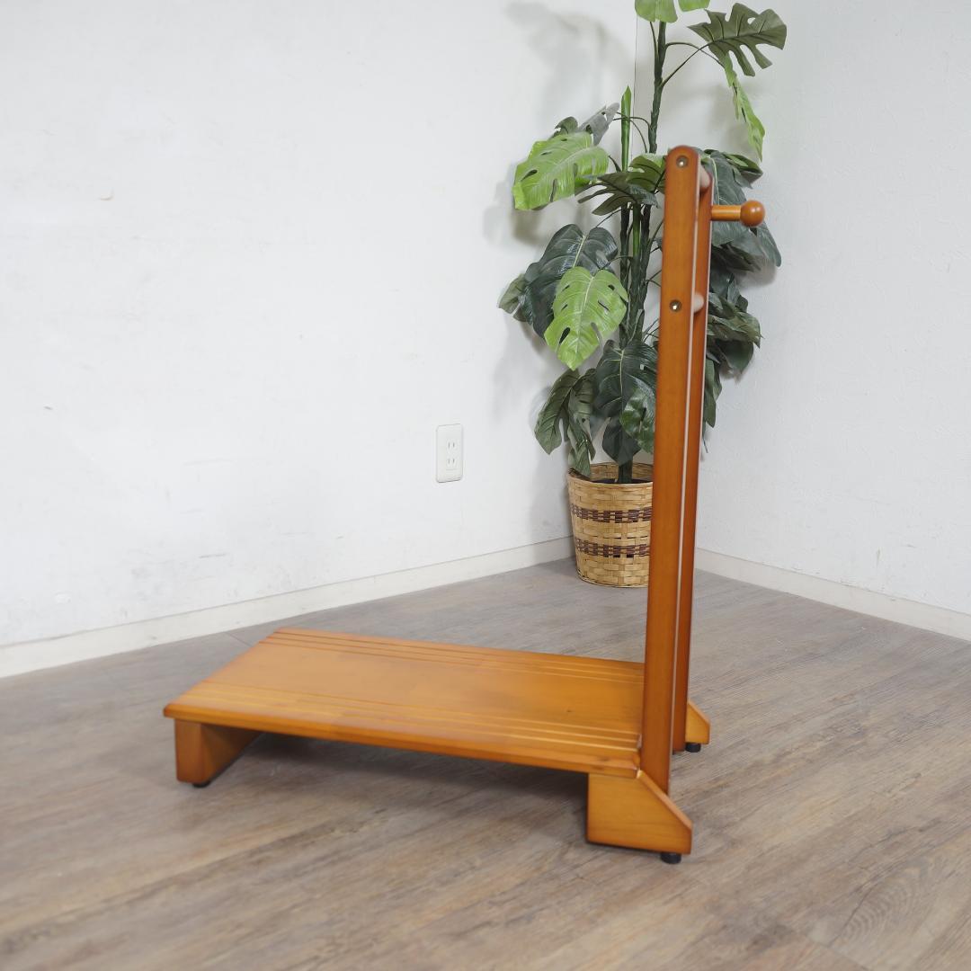 【新品】手すり付き　玄関踏み台　片側　幅70cm アウトレット
