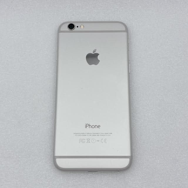 【美品】Apple iPhone6 64GB シルバー バッテリー100%