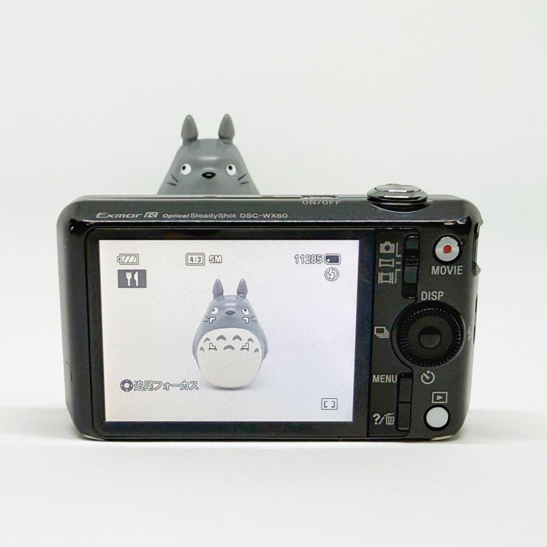 SONY Cyber-Shot DSC-WX60 ブラック ソニー コンデジ