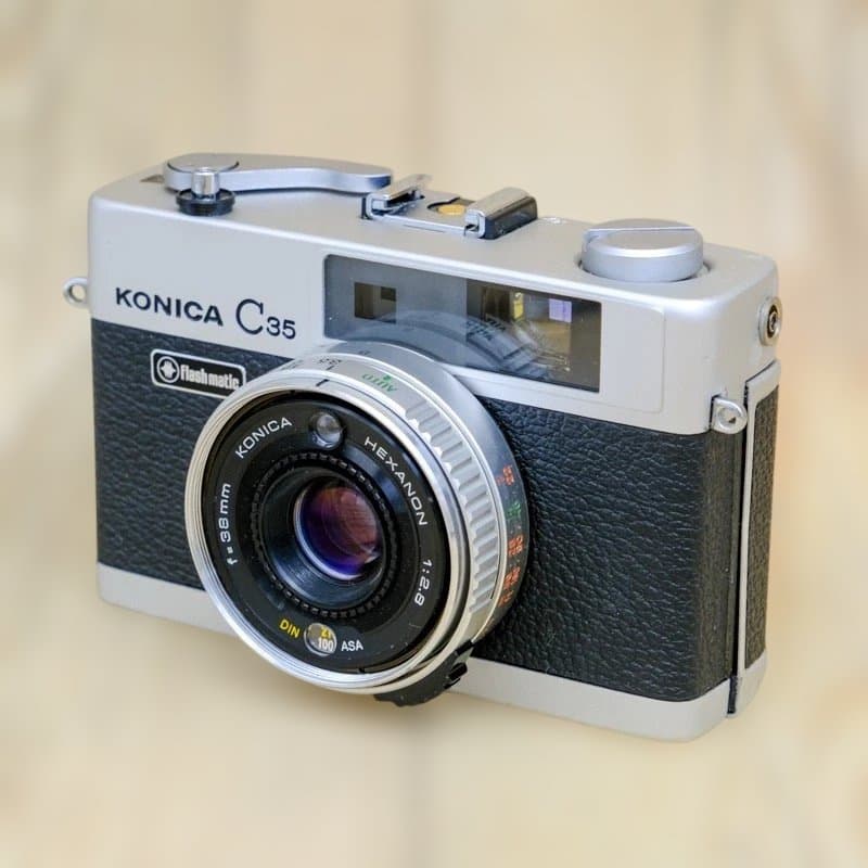 【整備品】KONICA C35 Flash matic コニカ