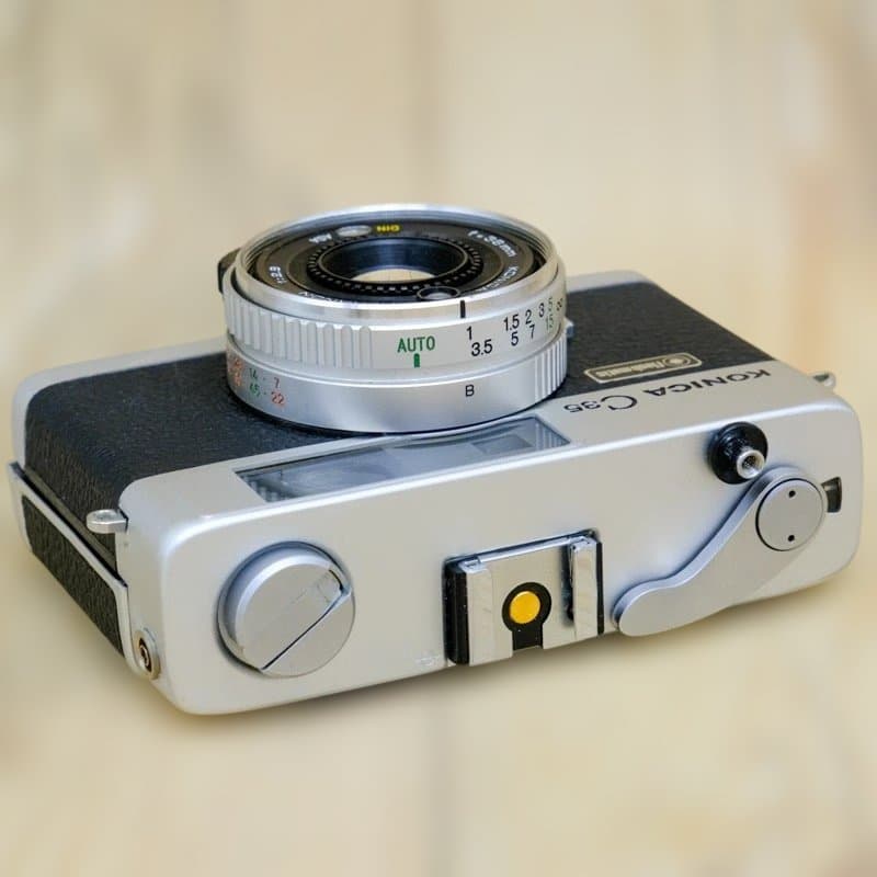 【整備品】KONICA C35 Flash matic コニカ