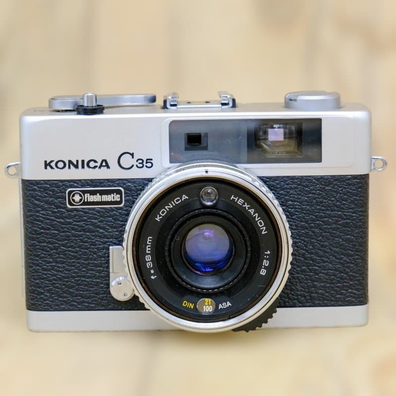 【整備品】KONICA C35 Flash matic コニカ
