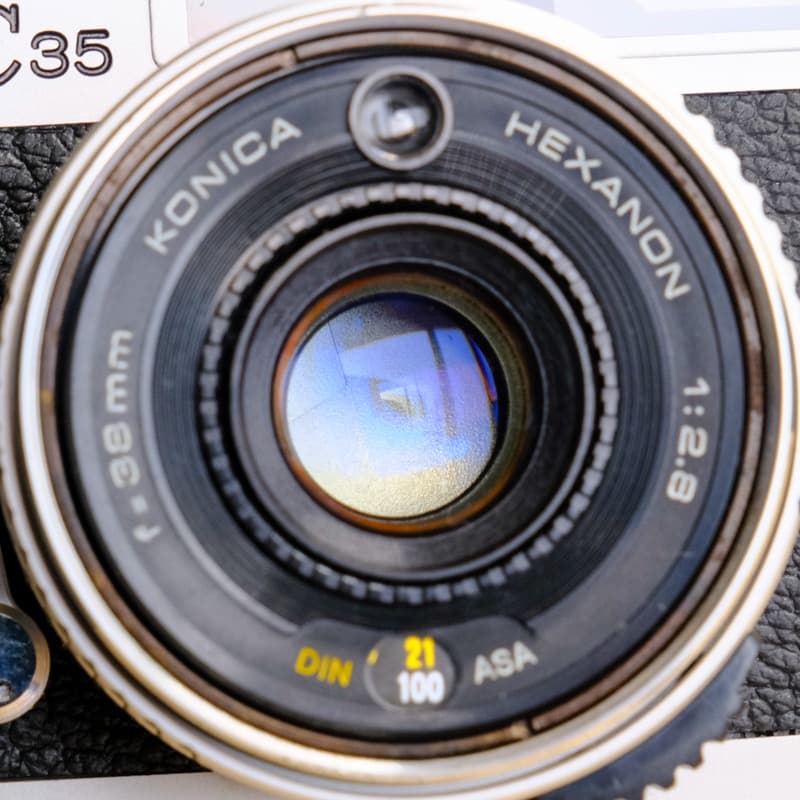 【整備品】KONICA C35 Flash matic コニカ