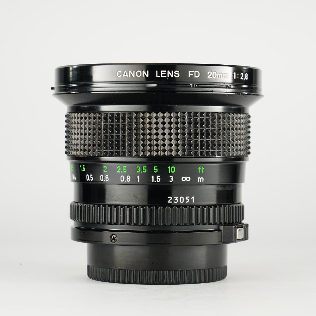【整備＆テスト済】Canon New FD 20mm F2.8 キャノン 051
