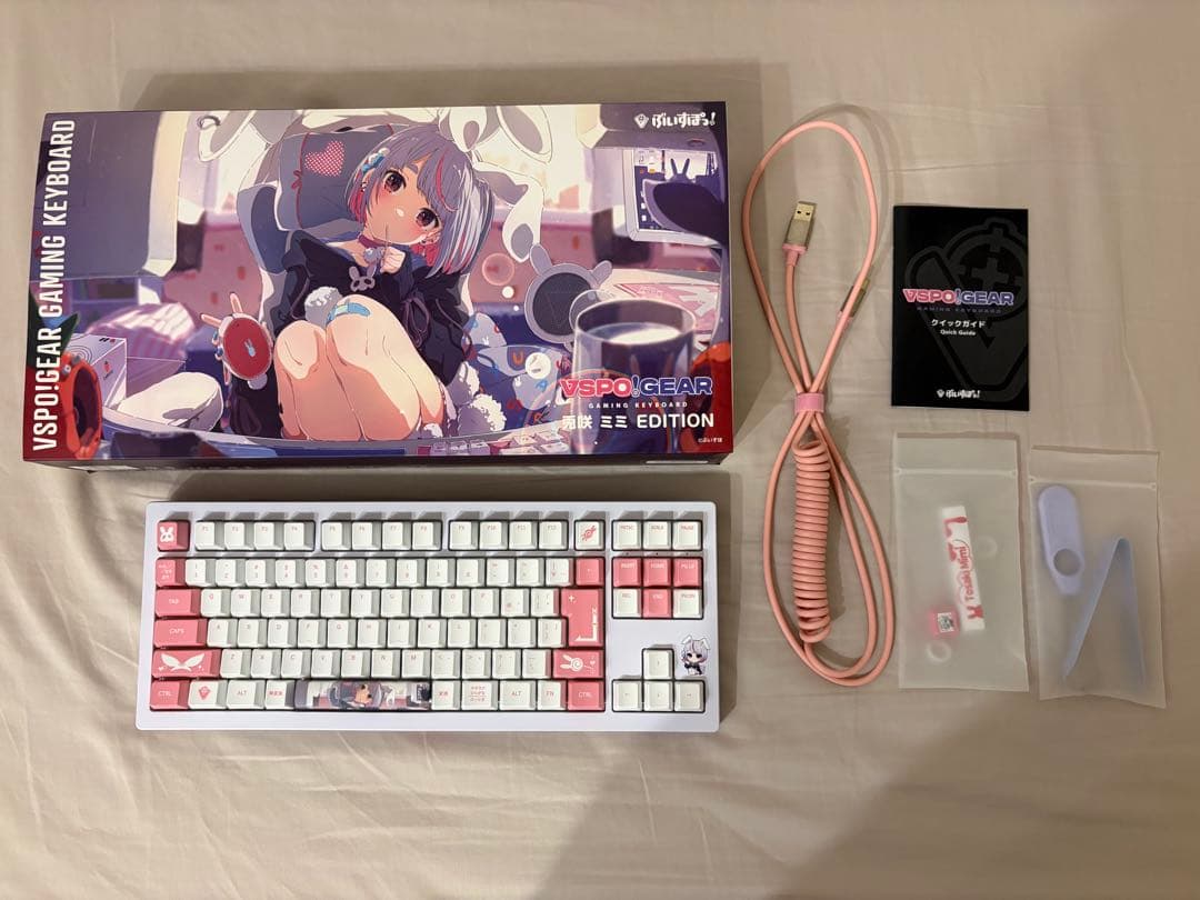 VSPO! GEAR ゲーミングキーボード／兎咲ミミEdition