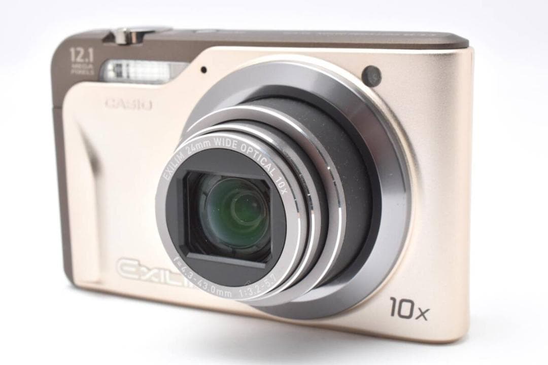 美品 カシオ　CASIO EXILIM EX-H10 ゴールド ＃A509