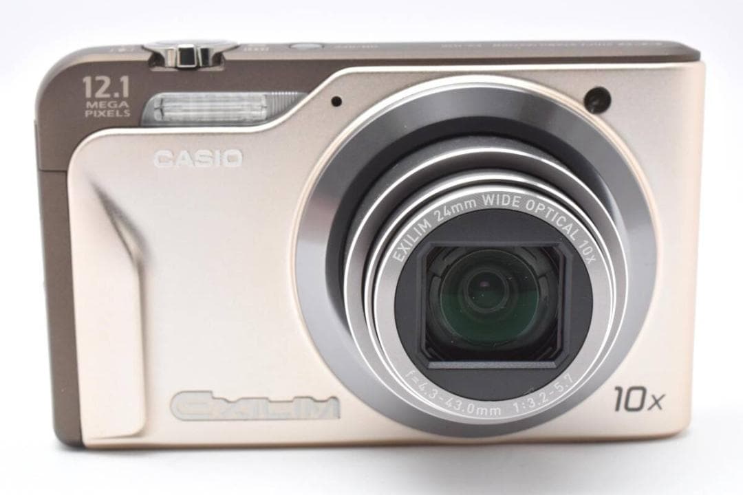 美品 カシオ　CASIO EXILIM EX-H10 ゴールド ＃A509