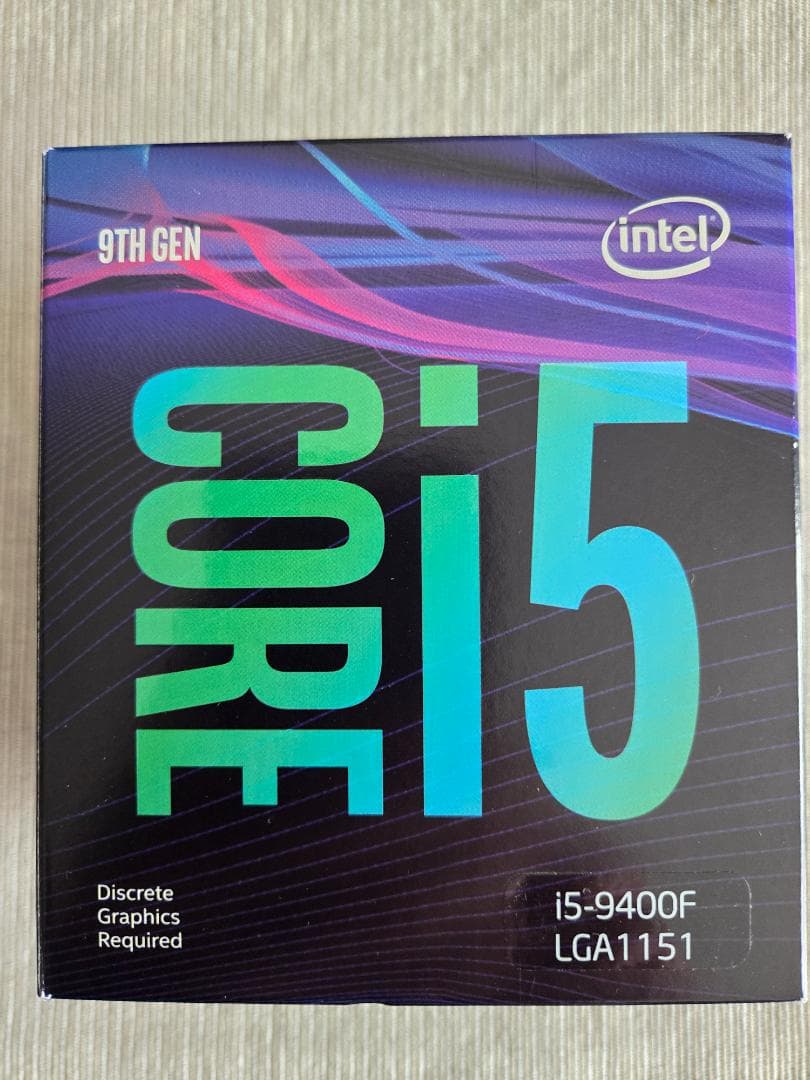 CPU Intel Core i5-9400F 9th Gen CPU