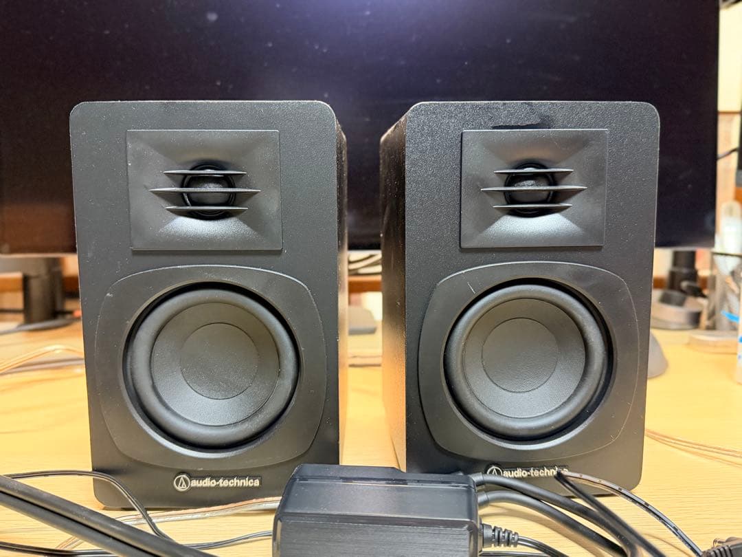 【美品】audio-technica AT-SP3X アクティブスピーカー